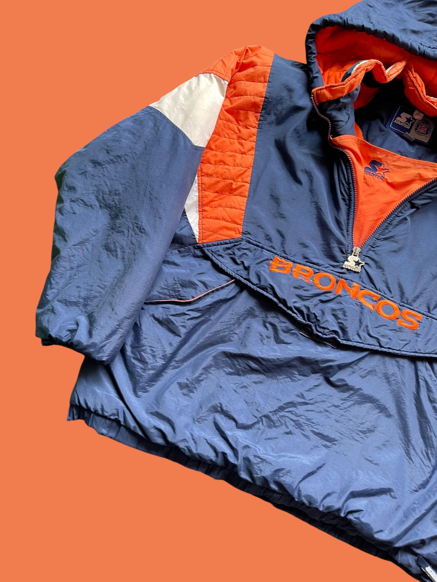 DENVER BRONCOS STARTER JACKET (L)