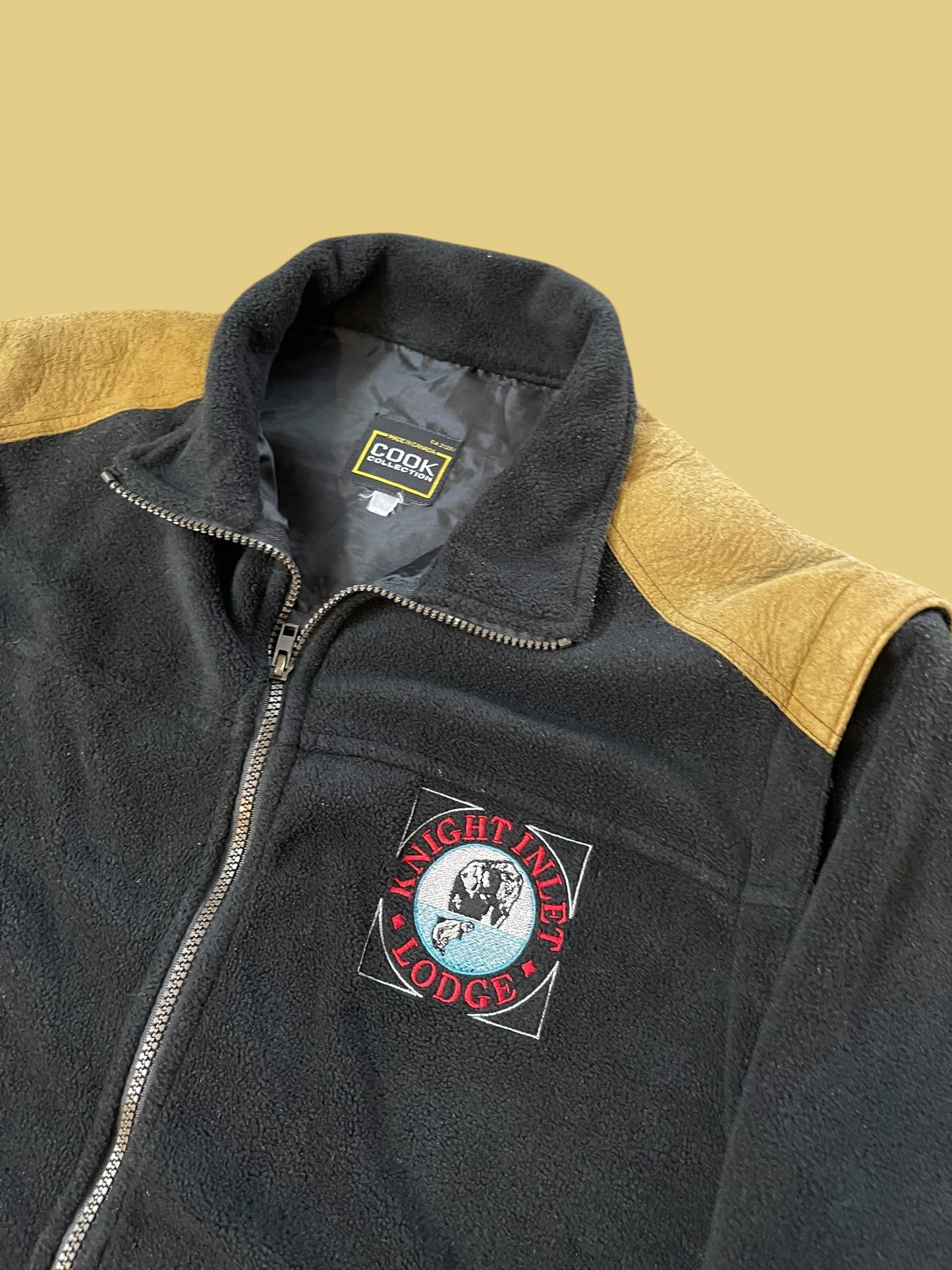 2 IN 1 VINTAGE KNIGHTINLET JACKET VEST (L)