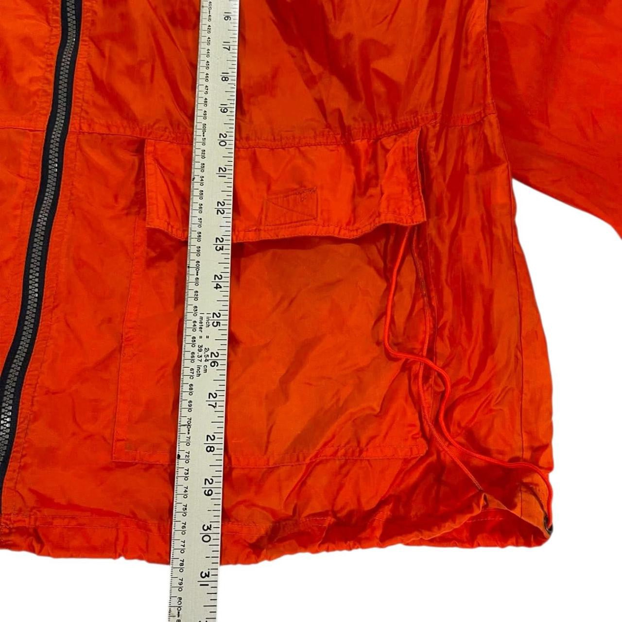 VINTAGE BL TOMMY GIRL ORANGE WINDBREAKER (XL)