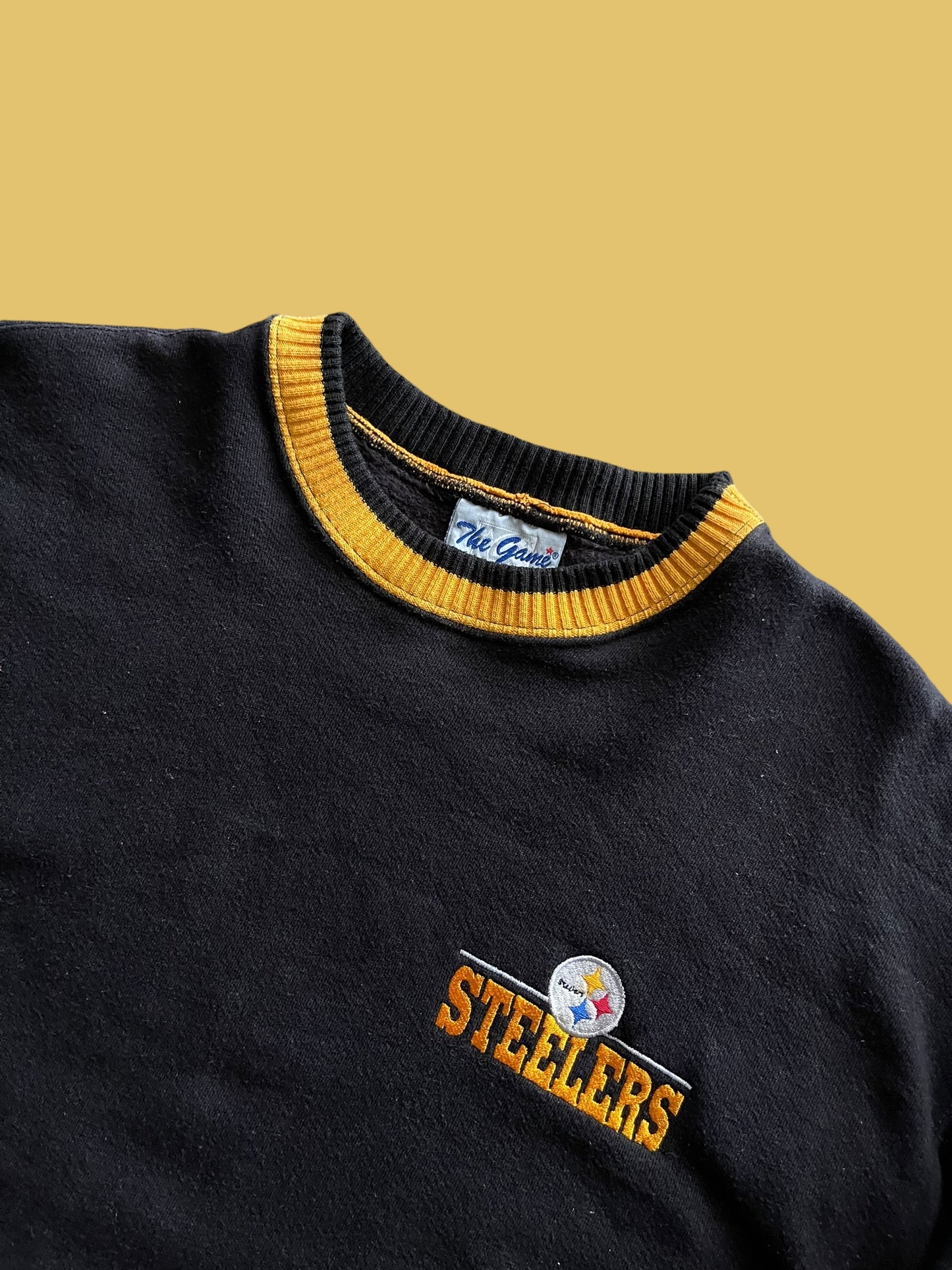 VINTAGE STEELERS CREWNECK BY THE GAME (L)