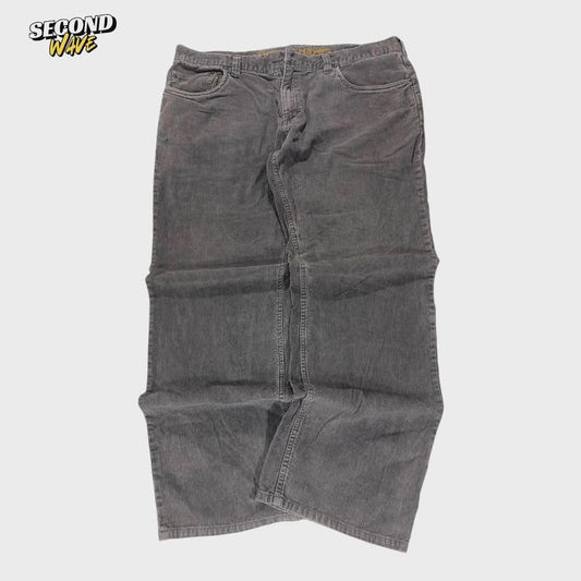 DENVER HAYES GREY CORDUROY PANTS (38)