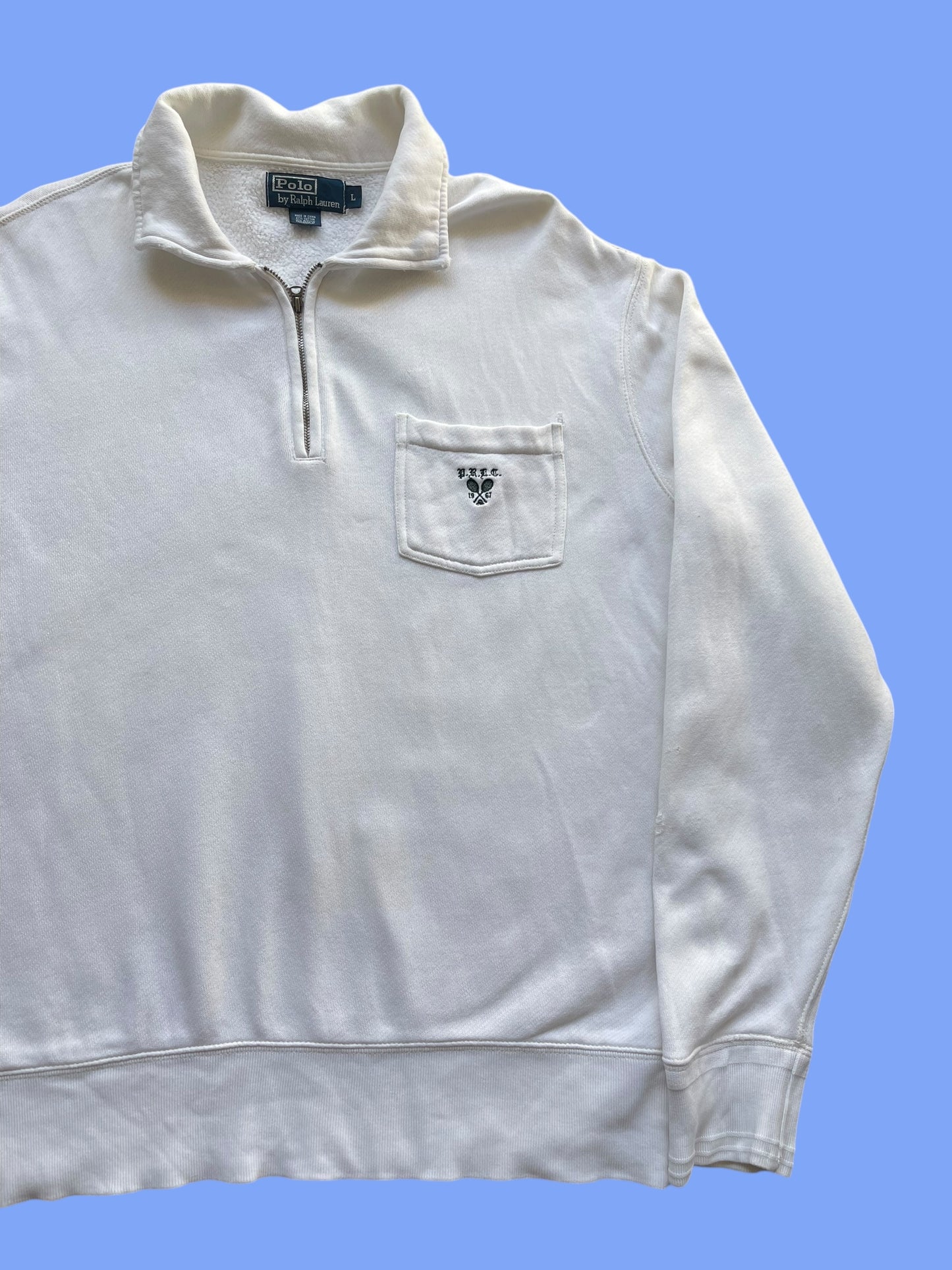 VINTAGE RALPH LAUREN QUARTERZIP (L)