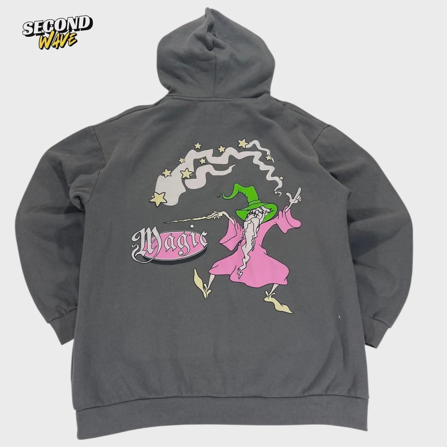 BROTHERS DESIGN GREY HOODIE (M)