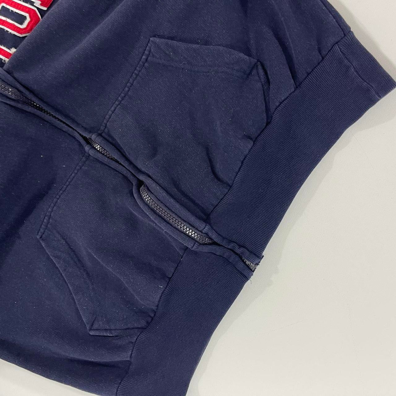 VINTAGE BOSTON ZIP UP HOODIE (M)