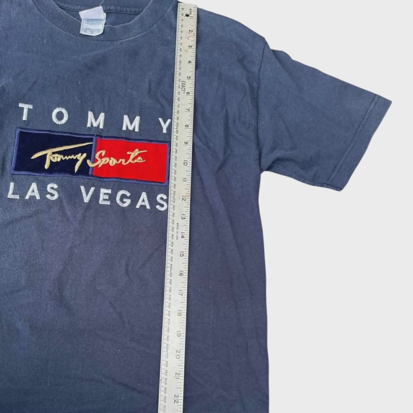 TOMMY HILFIGER NAVY BLUE LAS VEGAS TEE (M)