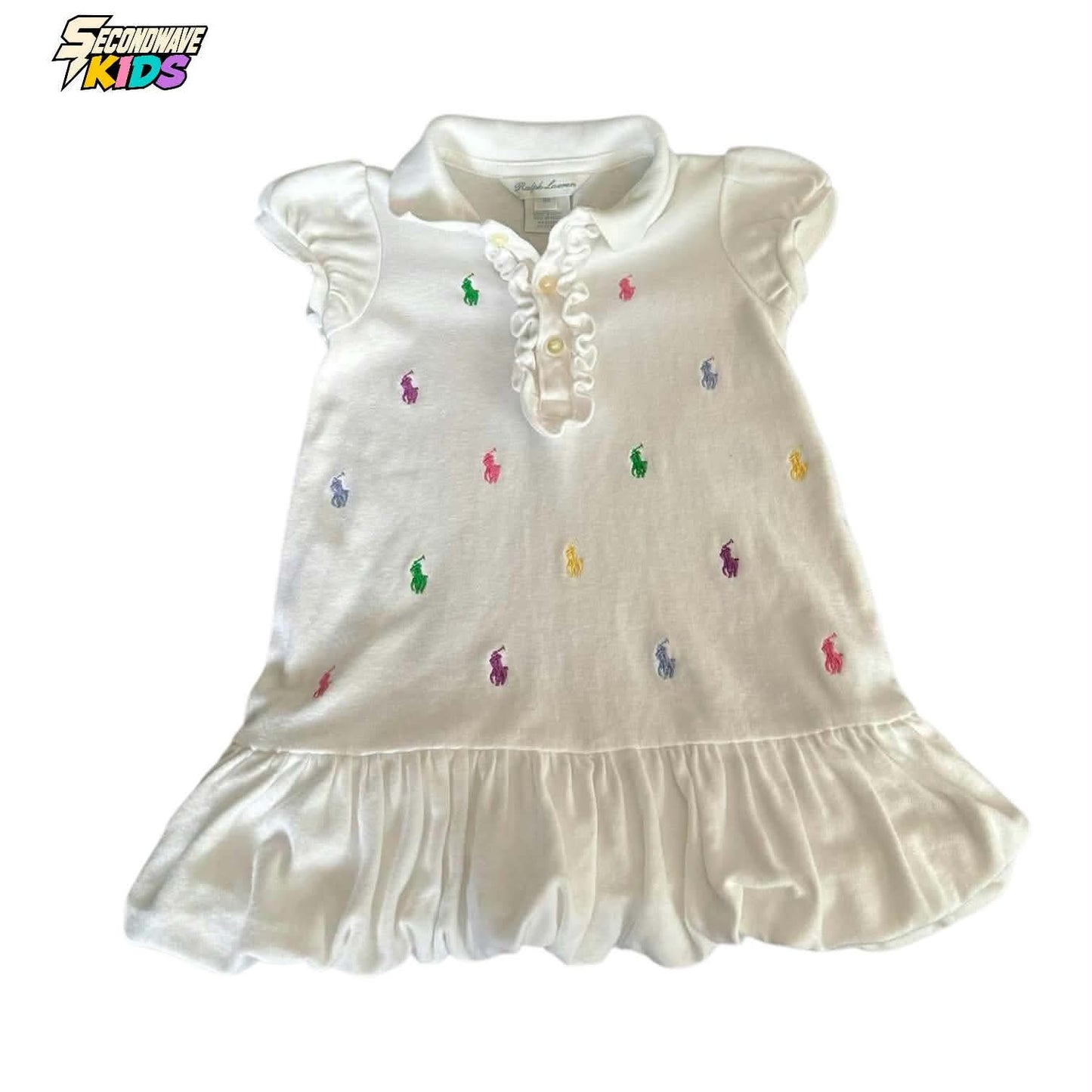 RALPH LAUREN BABY GIRL DRESS (12 MONTHS - S)