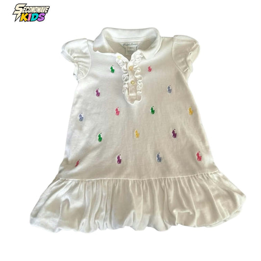 RALPH LAUREN BABY GIRL DRESS (12 MONTHS - S)
