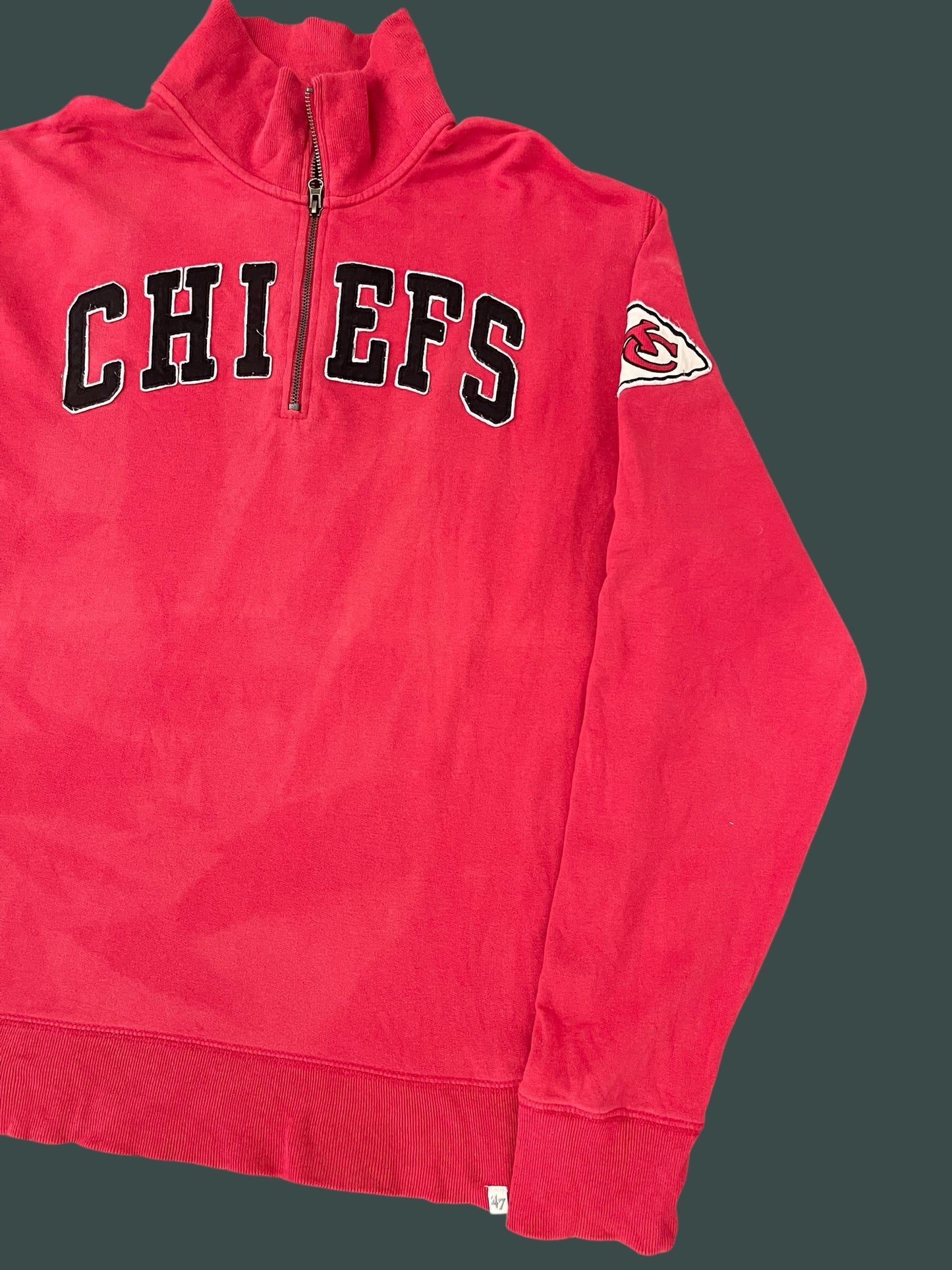 VINTAGE CHIEFS QUARTERZIP ( XL)
