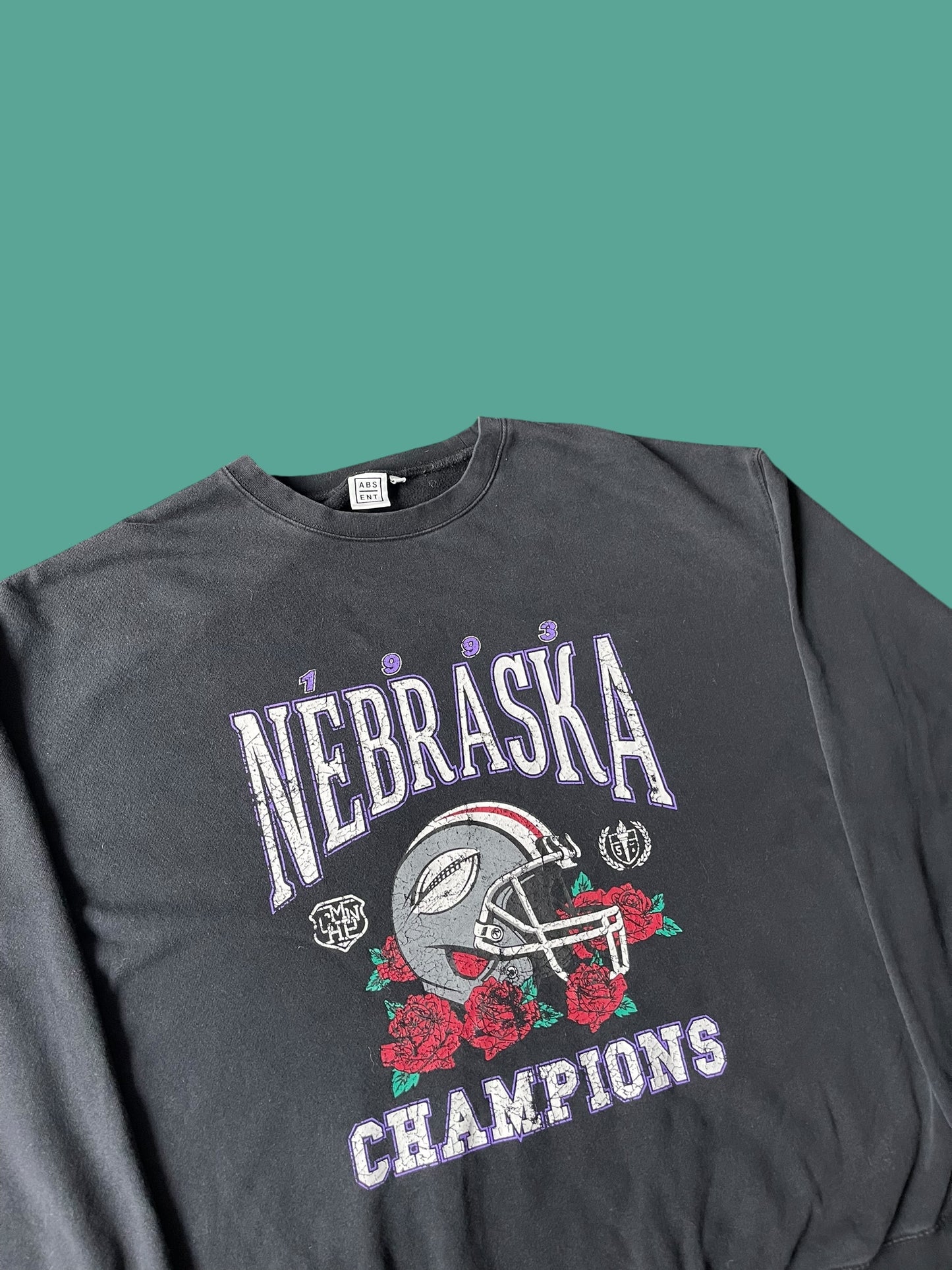 NEBRASKA ABSENT CREWNECK (XL)