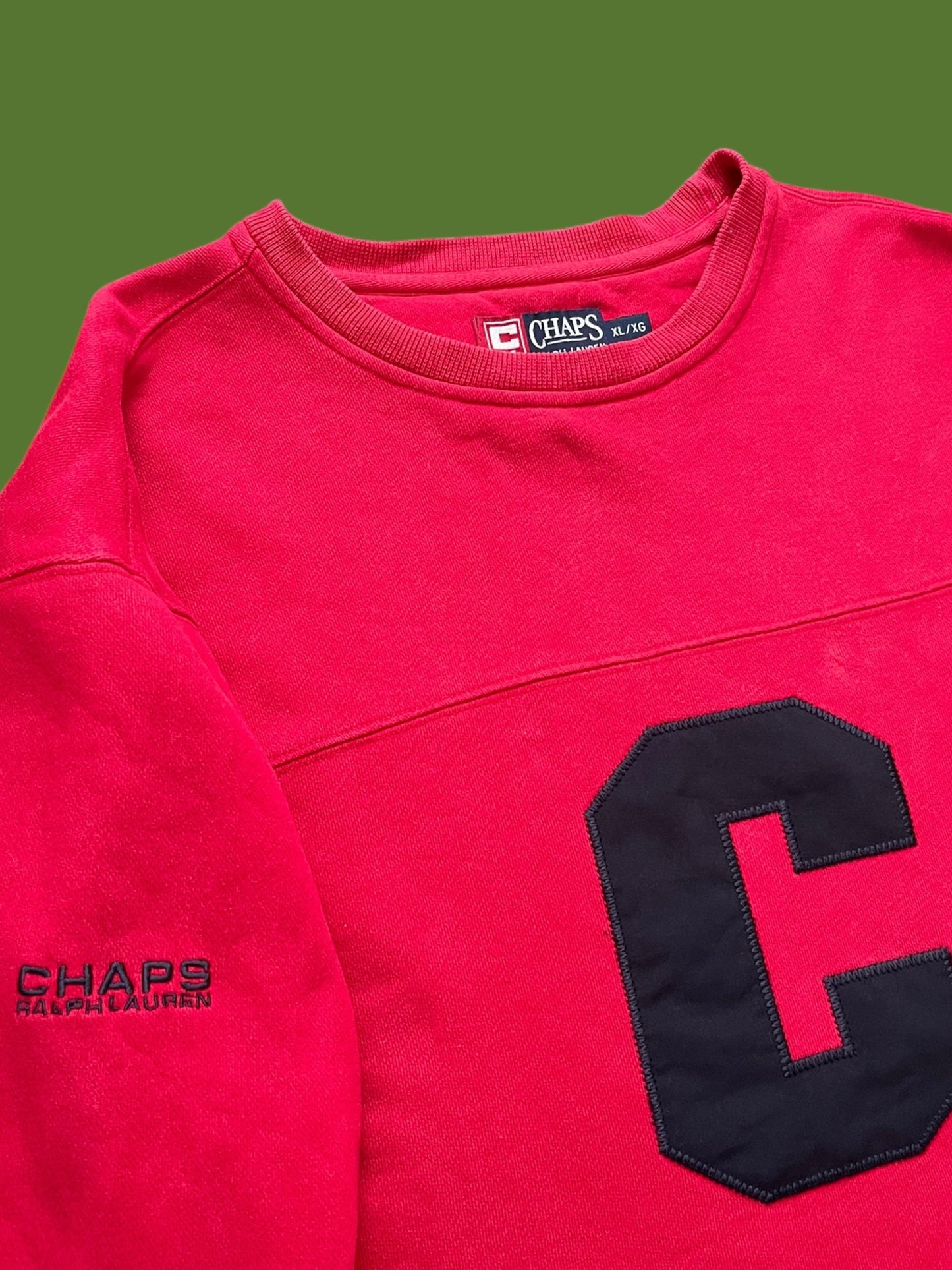 VINTAGE CHAPS RALPH LAUREN CREWNECK (XL)