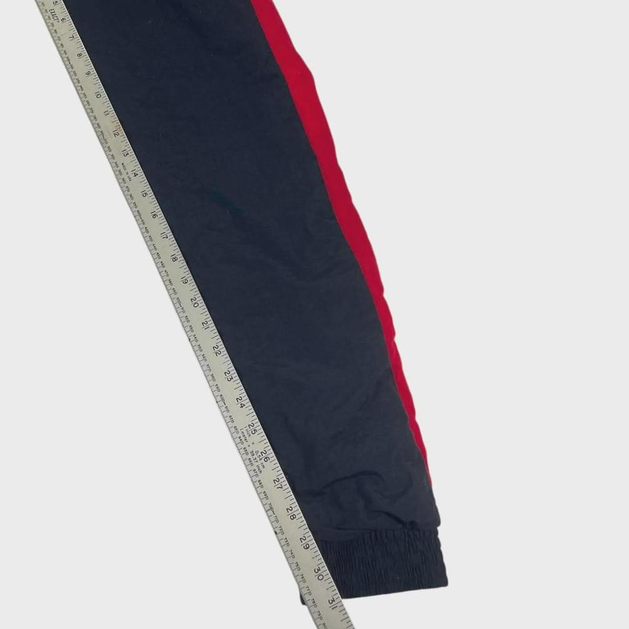 90s CANTERBURY OF NEW ZEALAND NAVY TRACK PANTS (S)