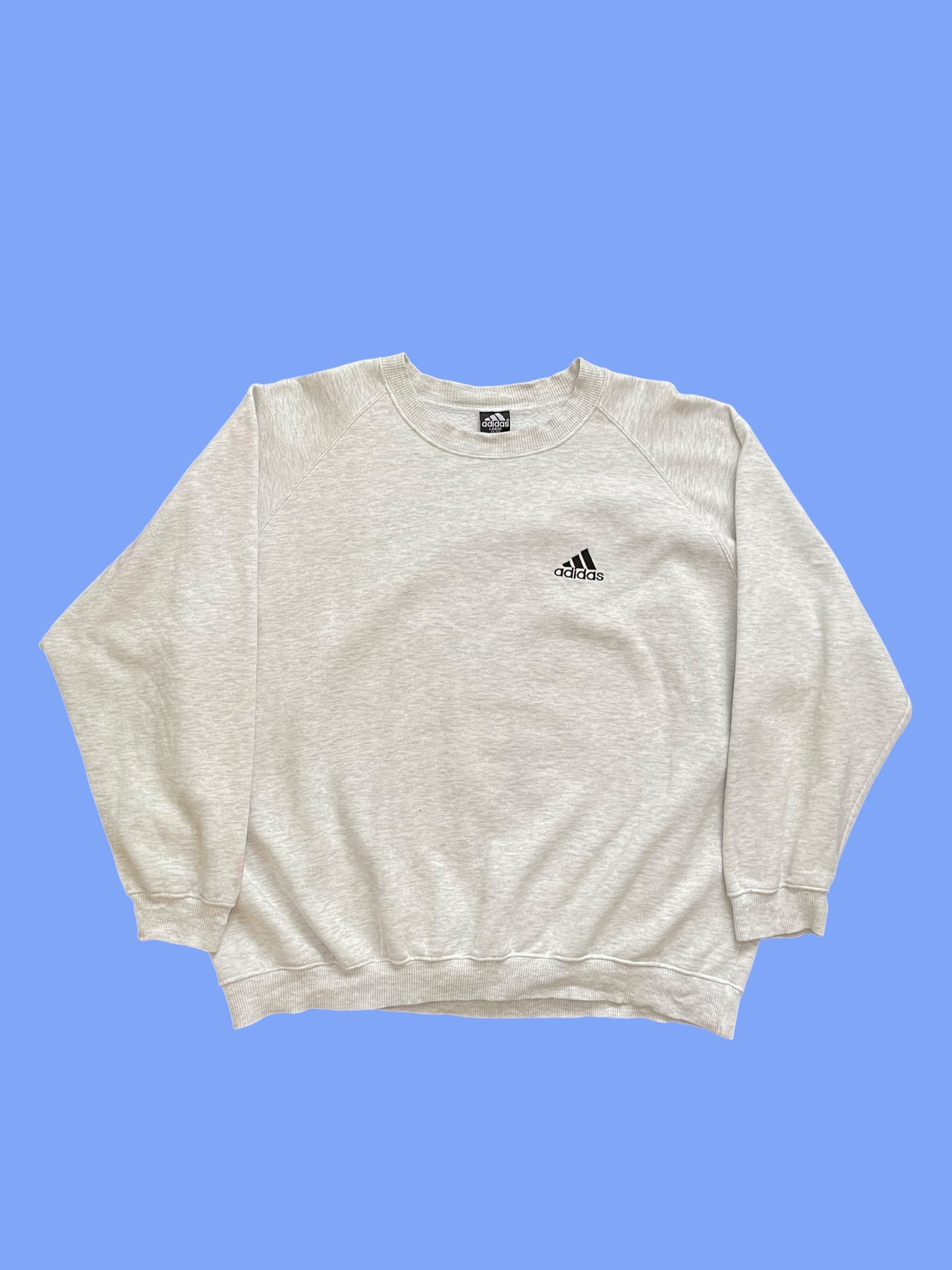 VINTAGE ADIDAS ESSENTIAL CREWNECK (L)