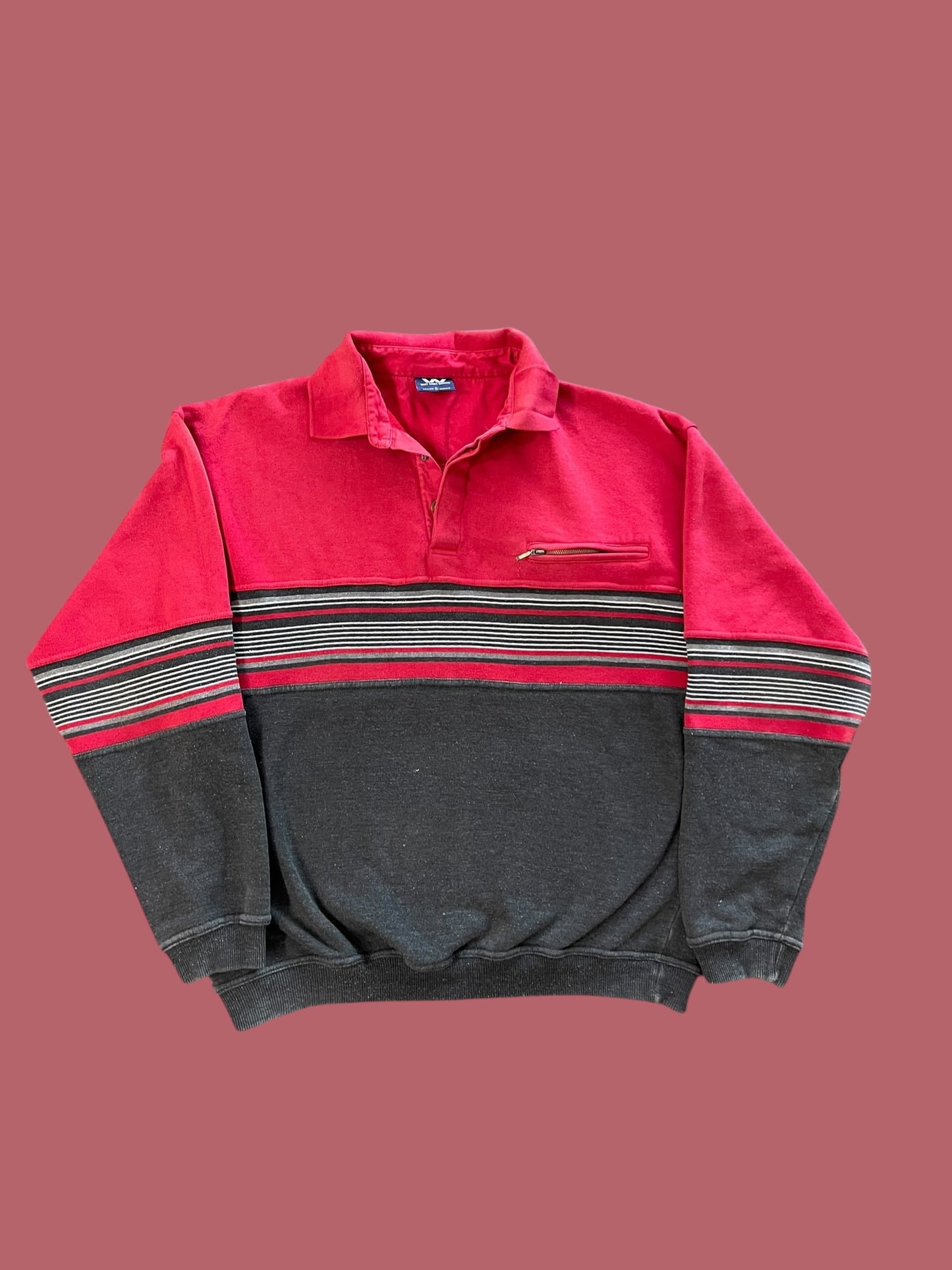 VINTAGE WESTCOAST POLO LONG SLEEVE ( L)