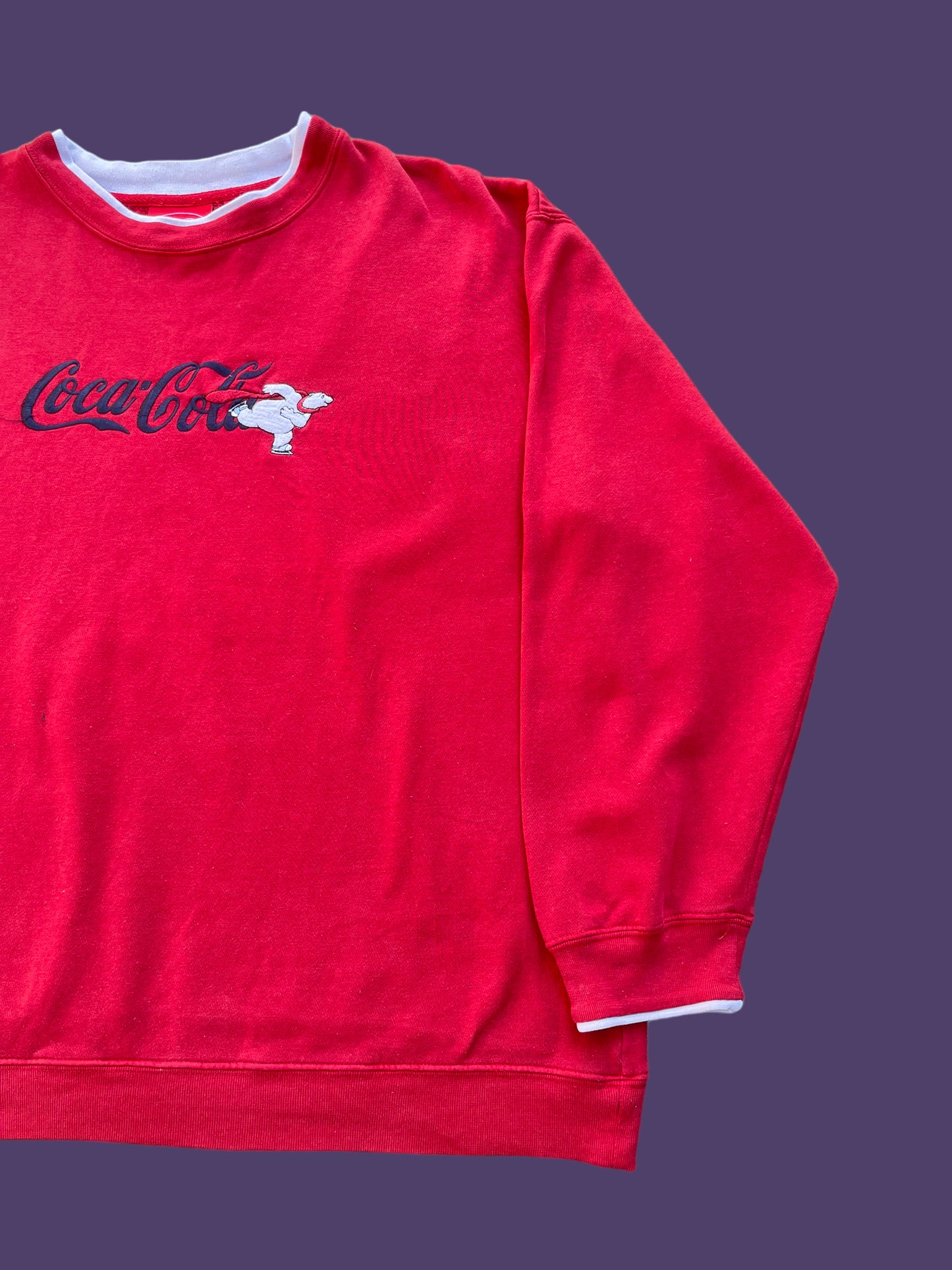 VINTAGE COCA COLA CREWNECK (M)