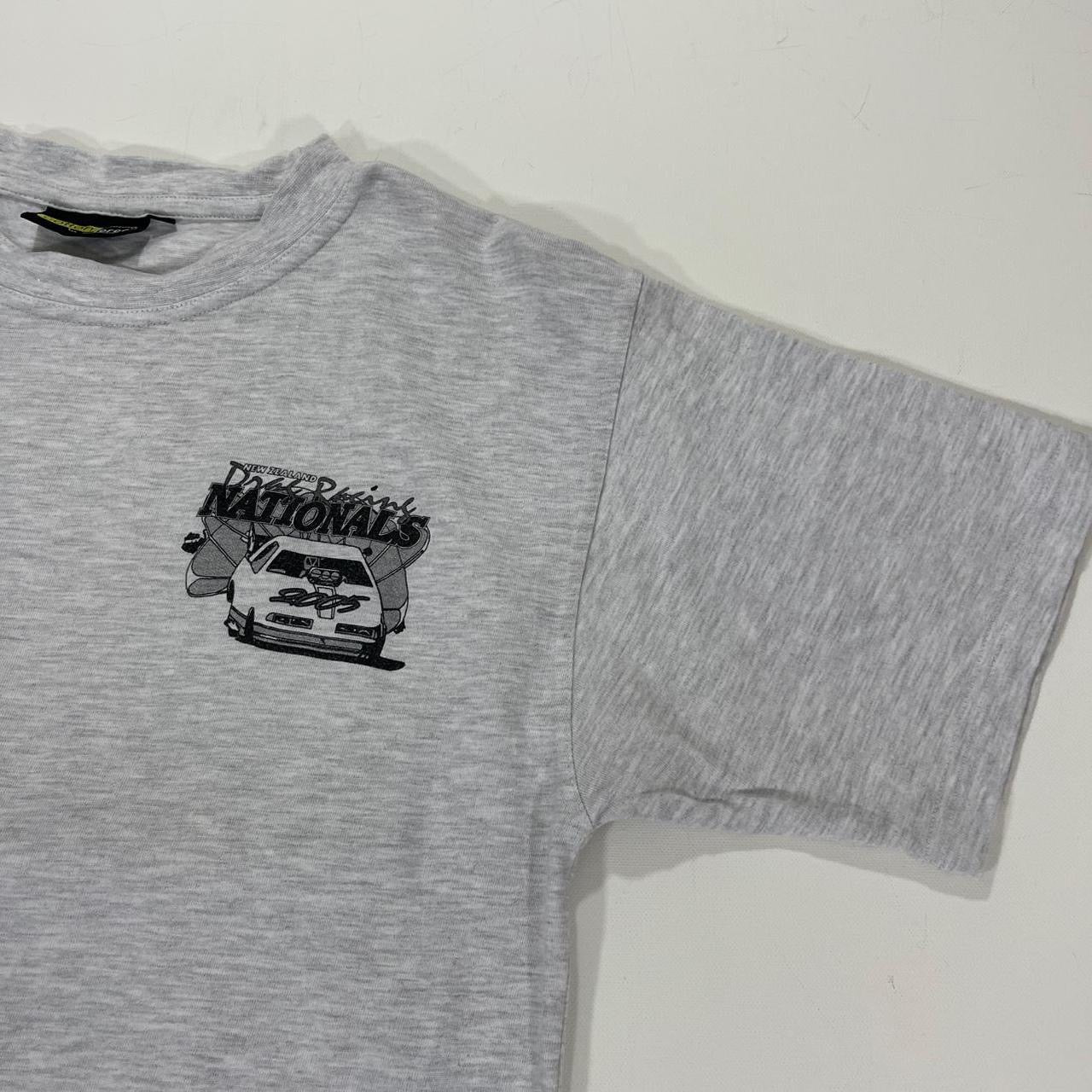 VINTAGE COTTON FORCE GREY NEW ZEALAND NATIONALS T-SHIRT
