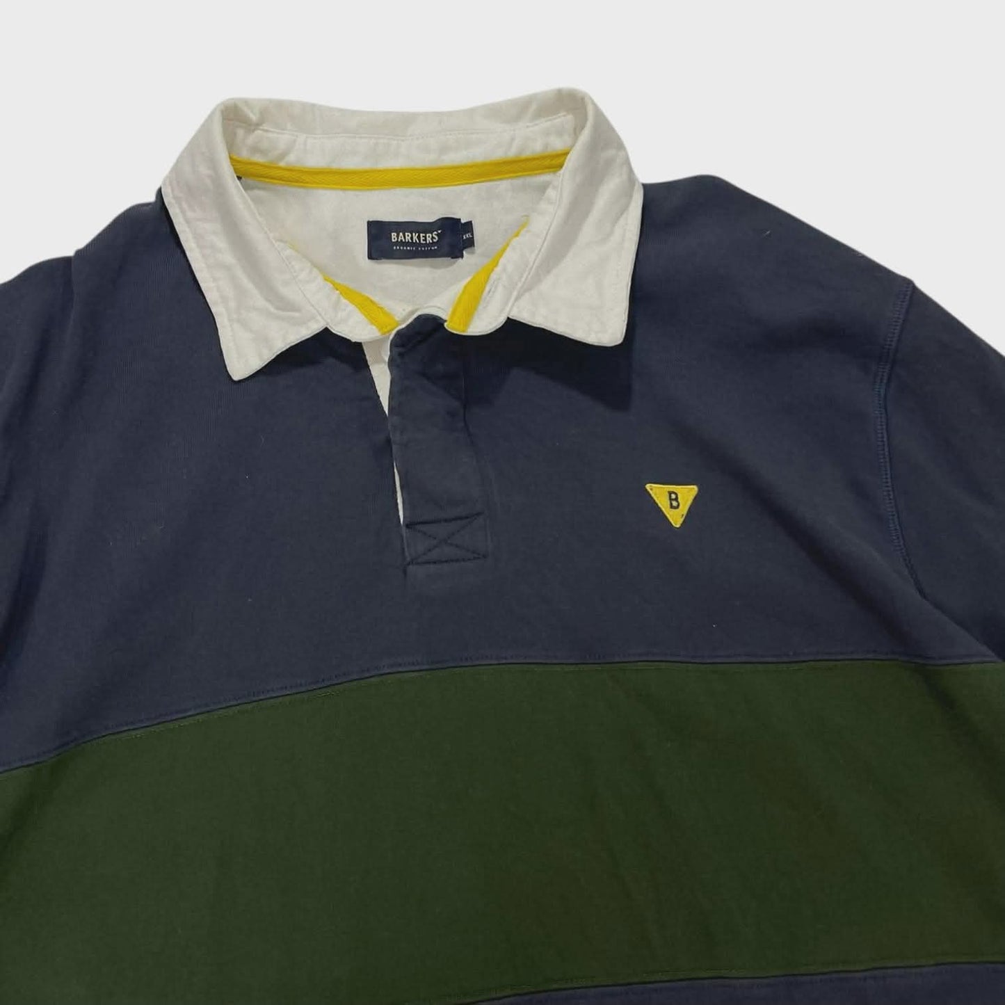 BARKERS RUGBY LONG SLEEVE SHIRT (L)