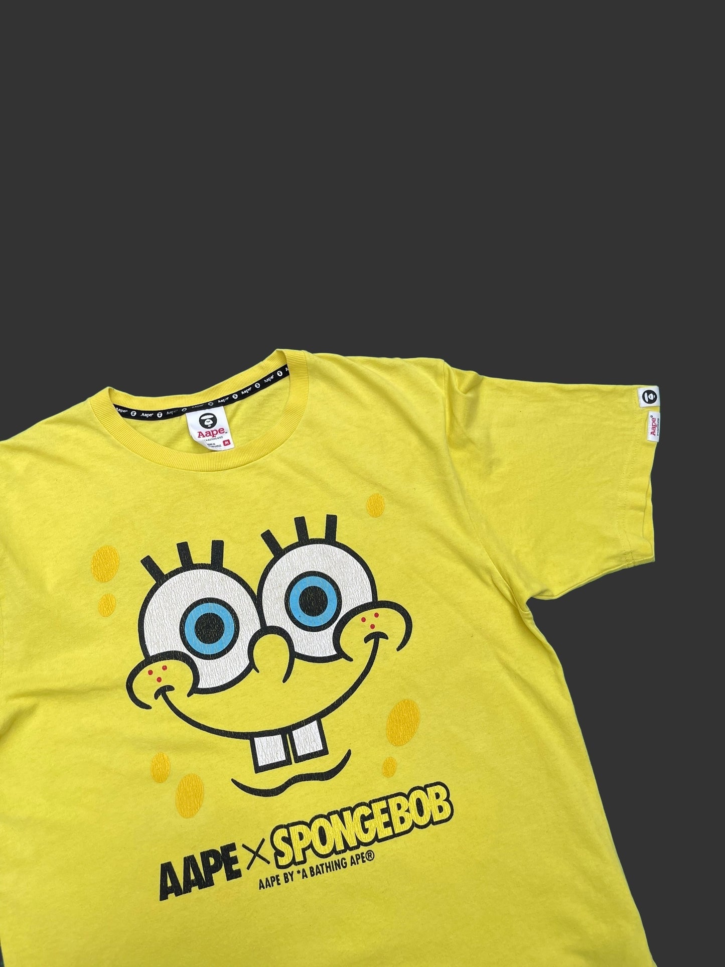 AAPE X SPONGEBOB SHIRT (M)