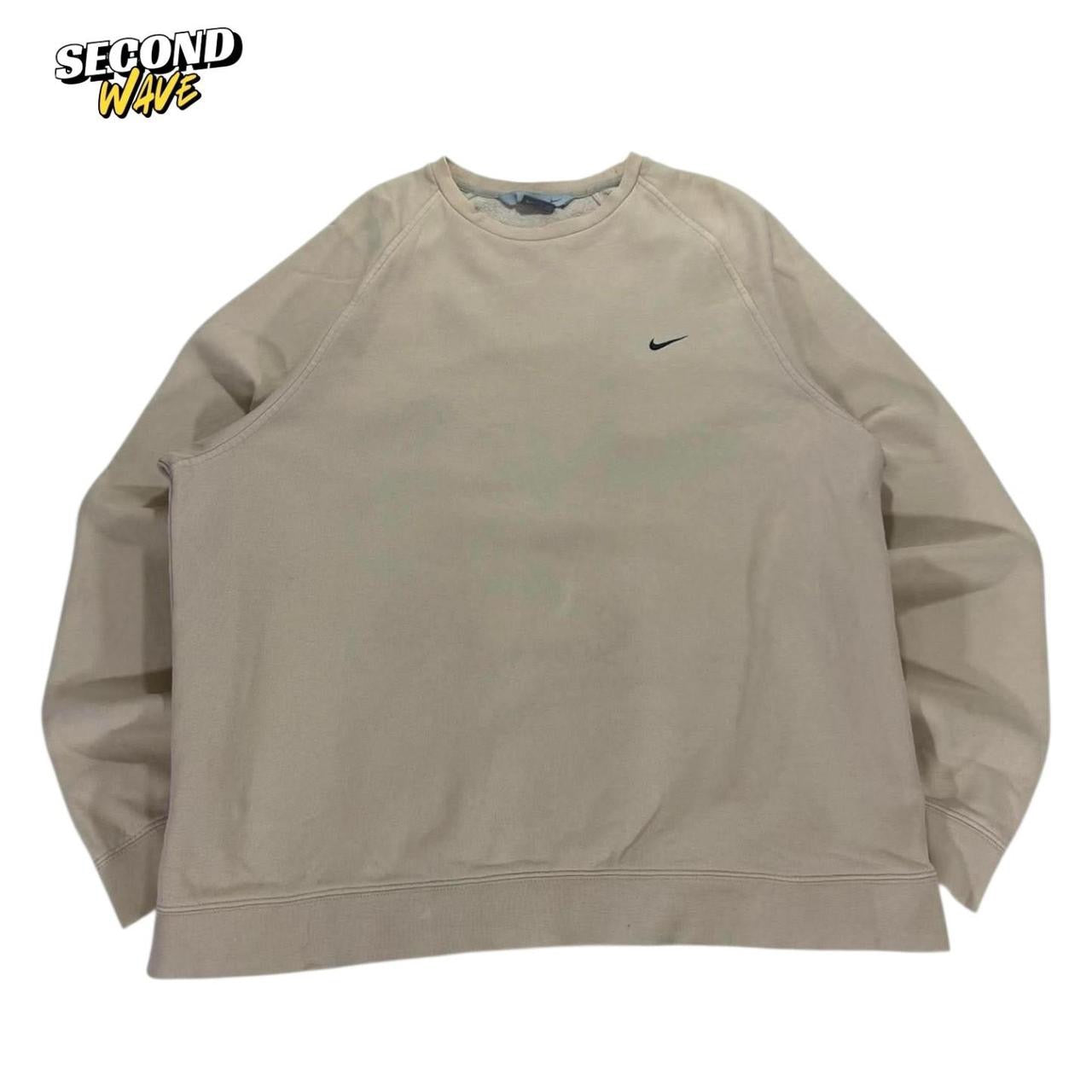 VINTAGE NIKE TAN CREWNECK (L)
