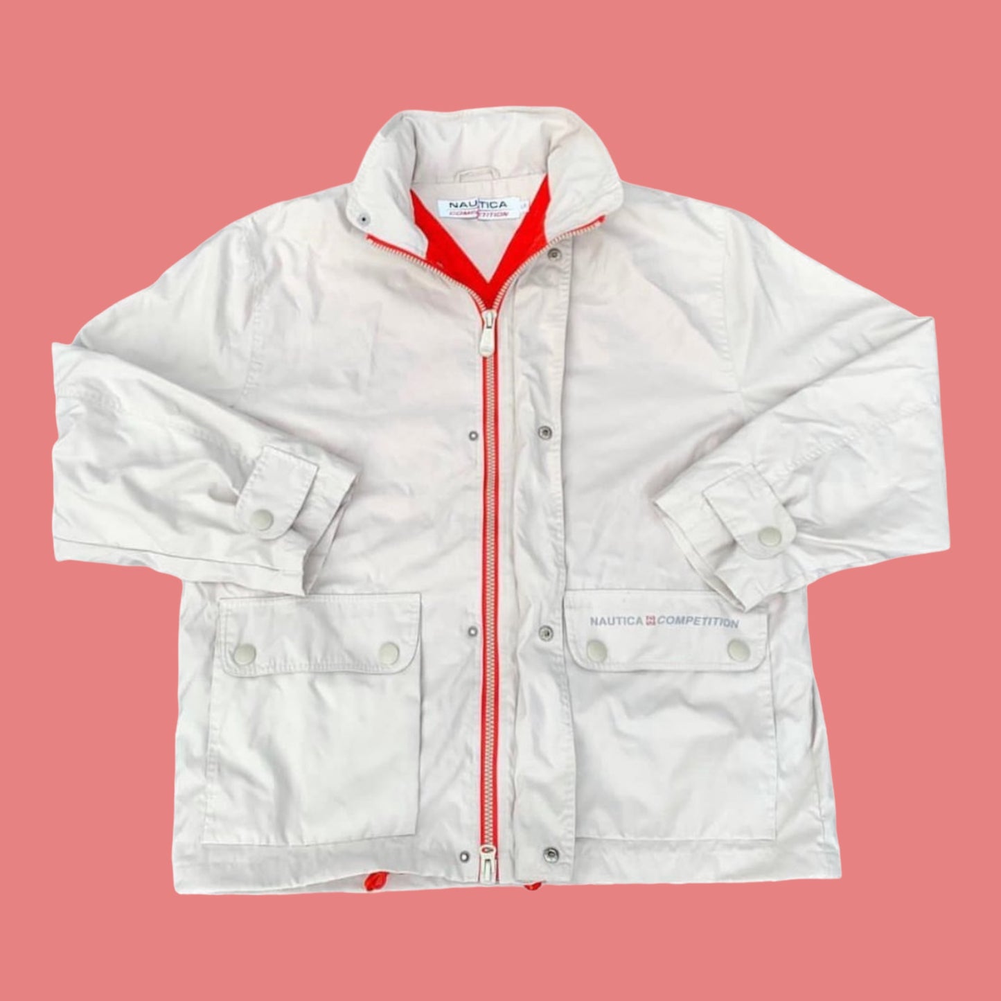 VINTAGE NAUTICA JACKET - with hood (L)