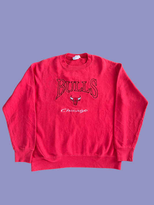 VINTAGE BULLS CREWNECK BY LEE (L)