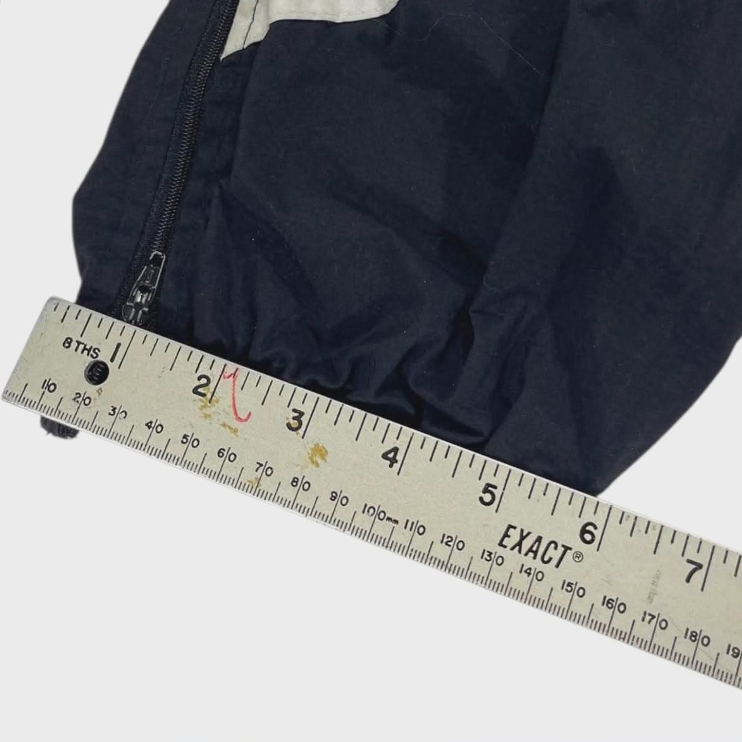 90S TRACK PANTS WITH GREEN AND WHITE STRIPES (S-M)