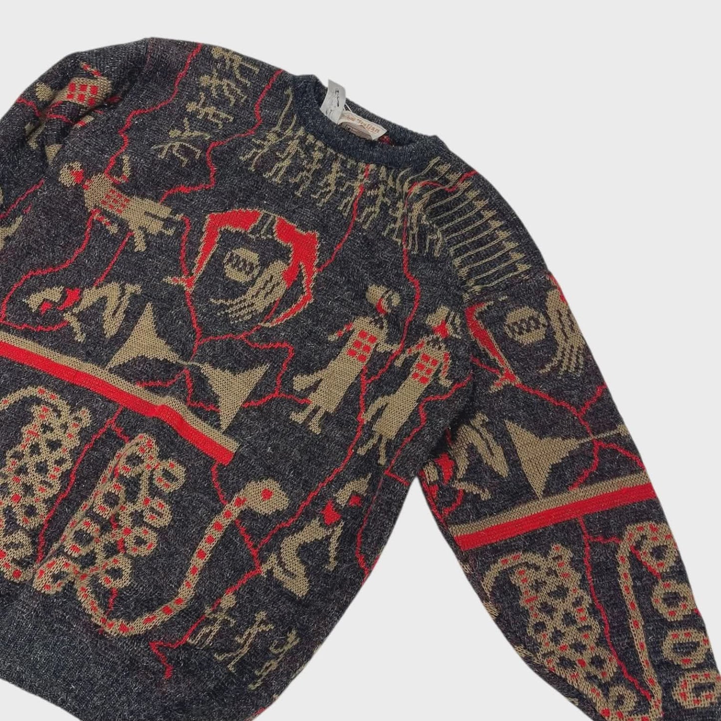 ITALIAN AFFAIR MULTI COLOURED SWEATER (L)