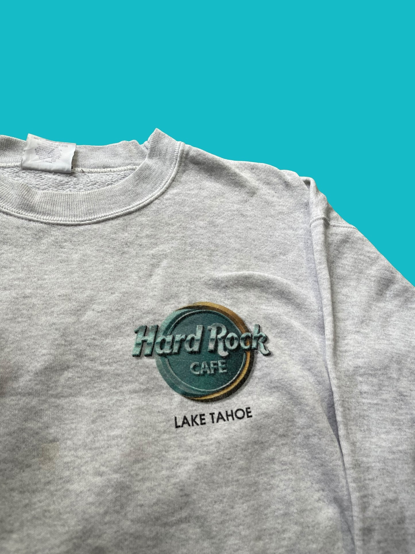 VINTAGE HARDROCK LAKE TAHOE CREWNECK (L)