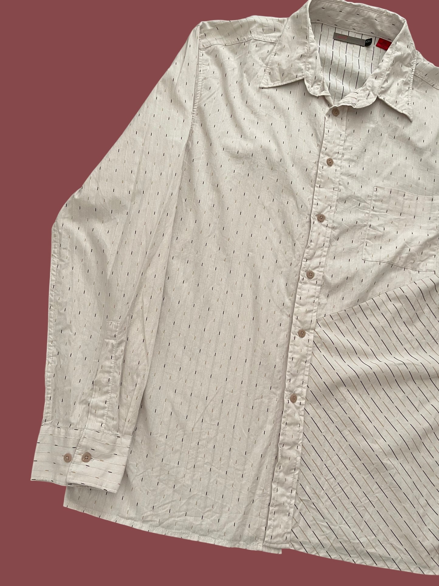 VINTAGE LEVIS LONG SLEEVE POLO SHIRT (XXL)