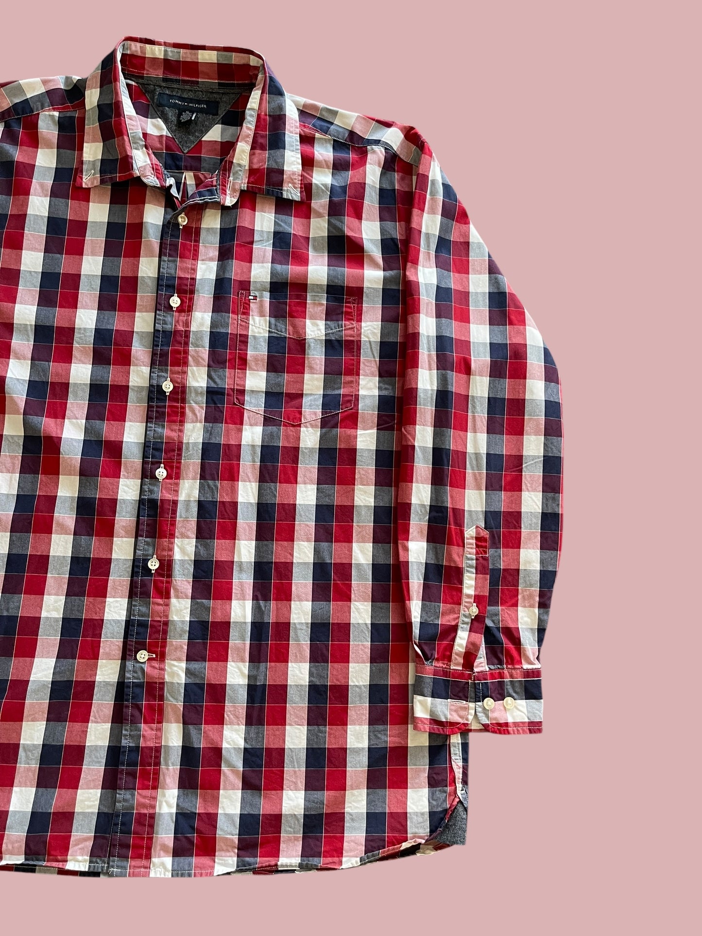 VINTAGE TOMMY HILFIGER POLO (XL)