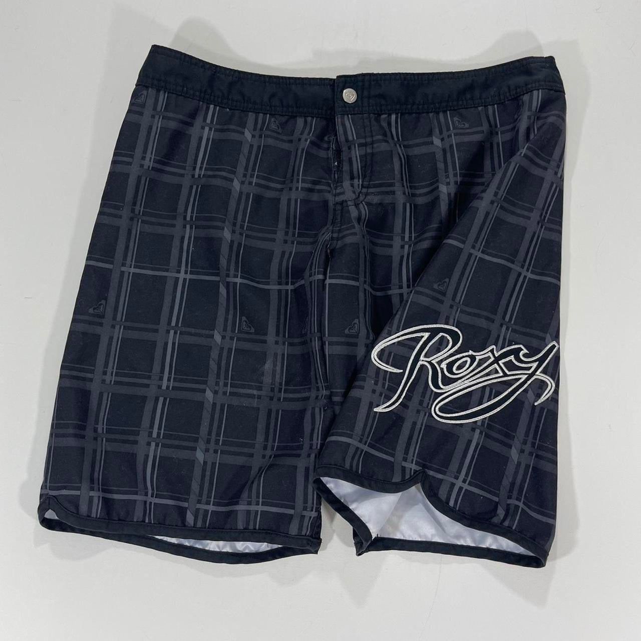 Roxy grey & black plaid