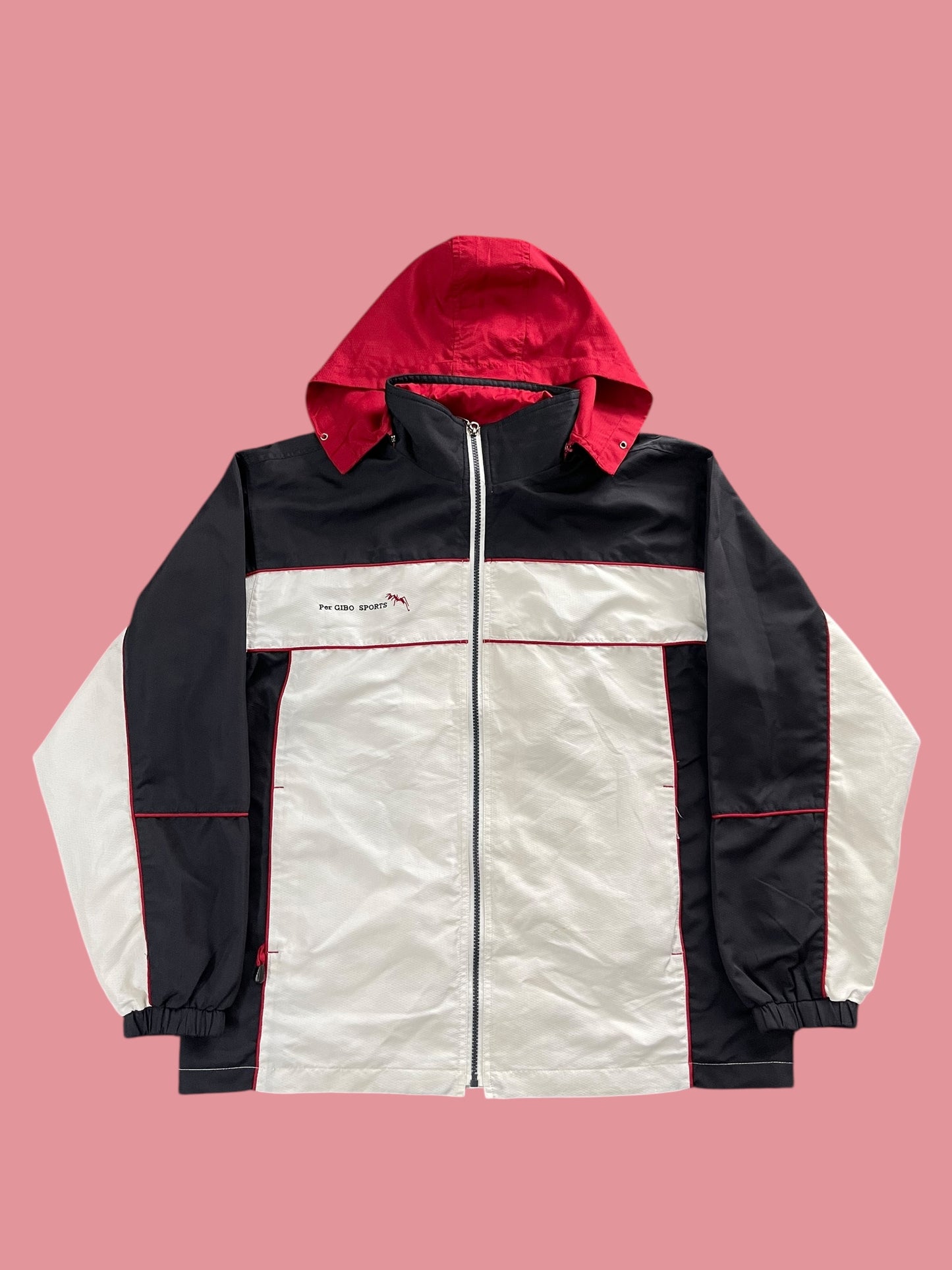 VINTAGE MADE IN ITALY PER GIBO WINDBREAKER (L TO XL)