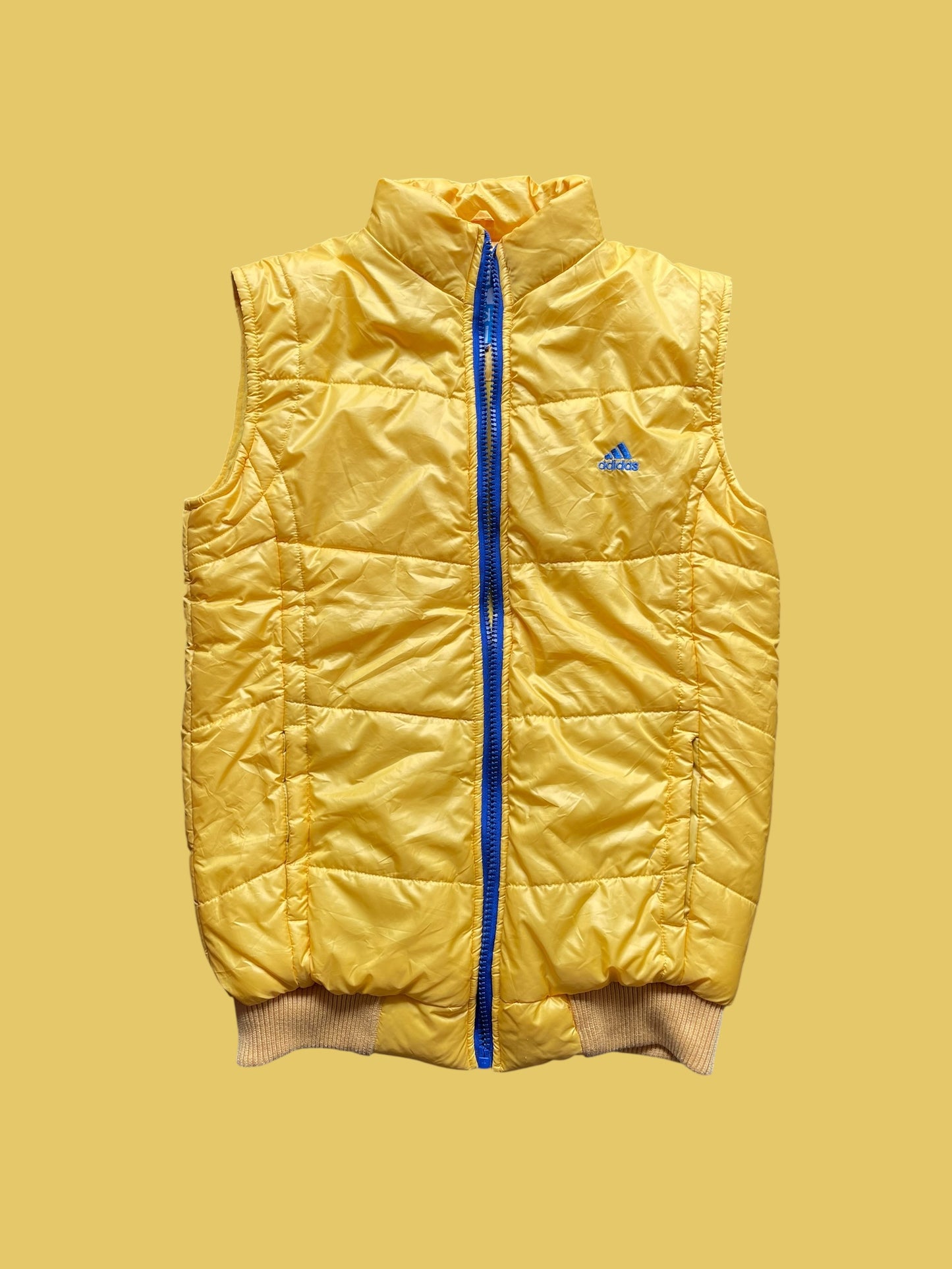 VINTAGE ADIDAS PUFFER VEST (M)