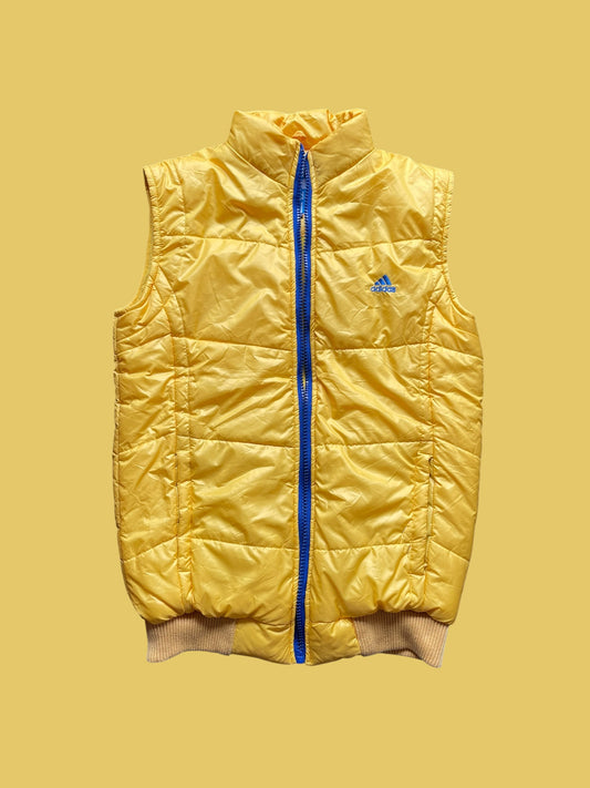 VINTAGE ADIDAS PUFFER VEST (M)