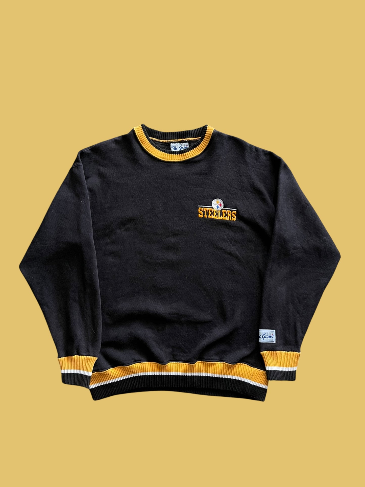 VINTAGE STEELERS CREWNECK BY THE GAME (L)