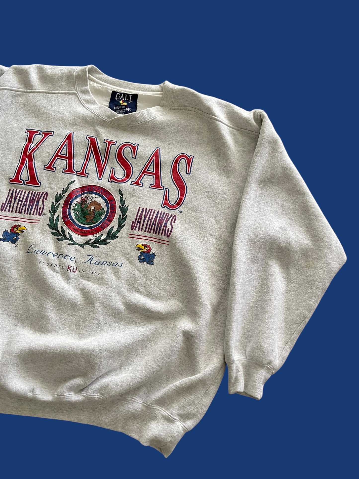VINTAGE KANSAS CREWNECK (L)