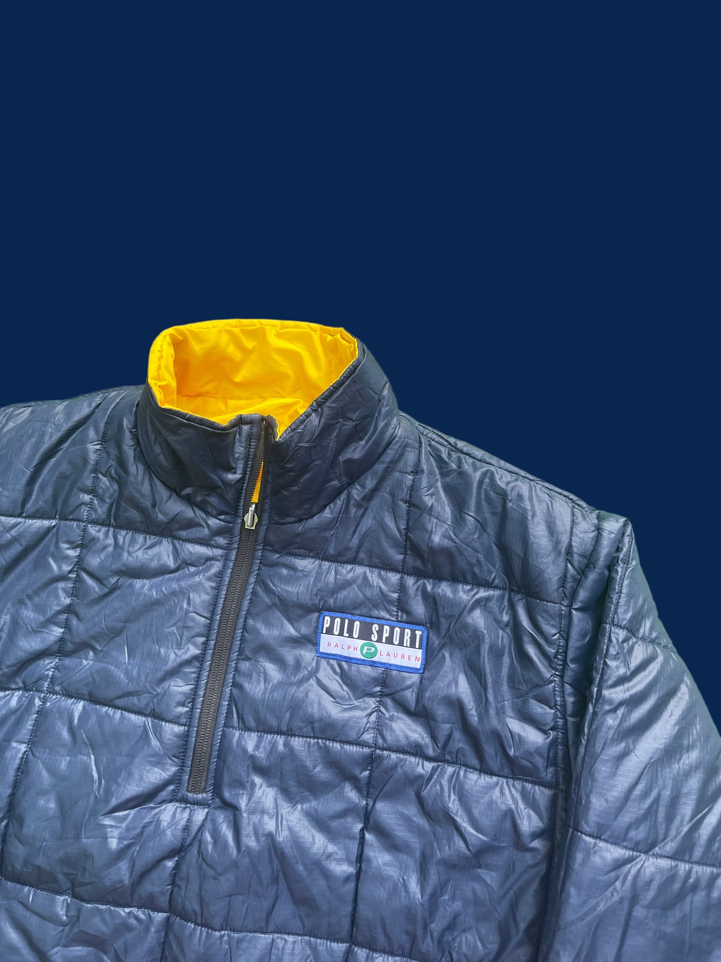 VINTAGE 2 IN 1 POLO RALPH LAUREN JACKET (M)