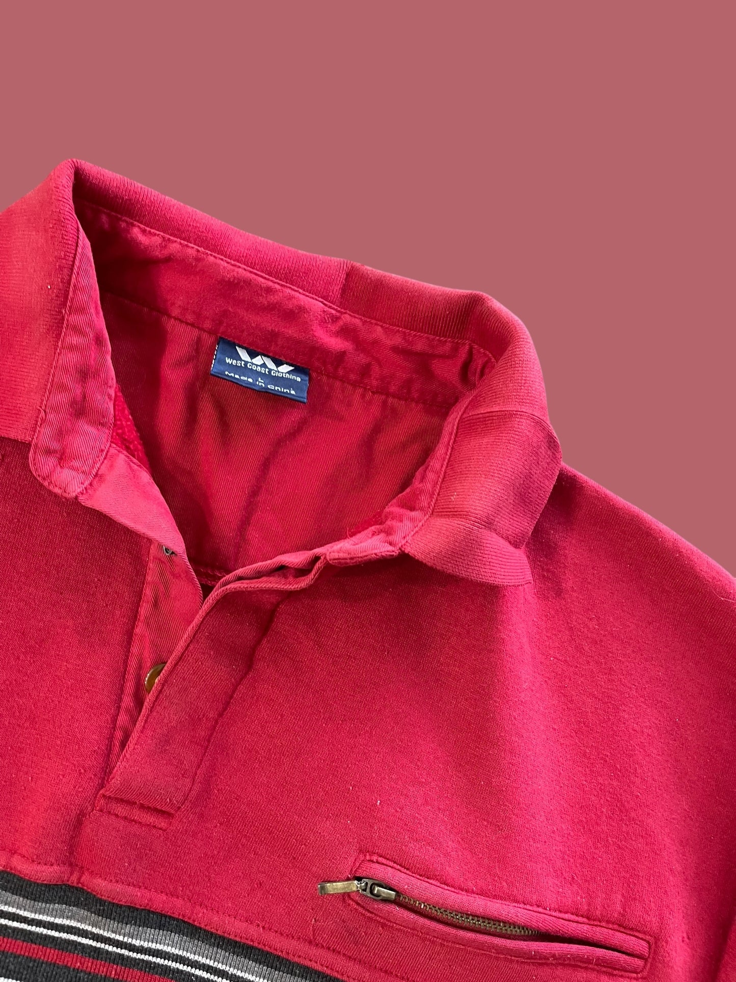 VINTAGE WESTCOAST POLO LONG SLEEVE ( L)