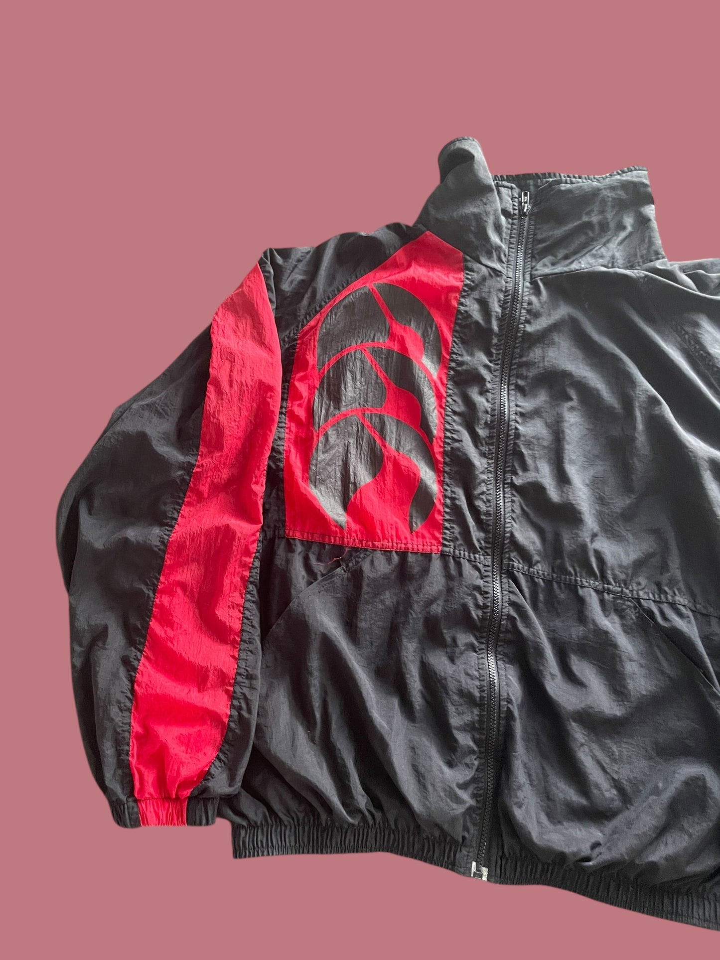 VINTAGE CCC WINDBREAKER JACKET (L)