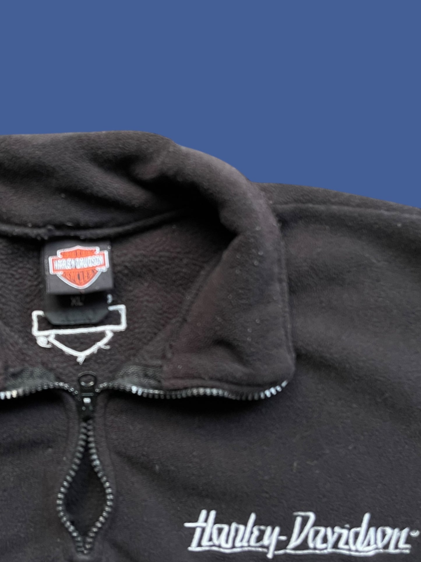 HARLEY DAVIDSON QUARTERZIP FLEECE (L)