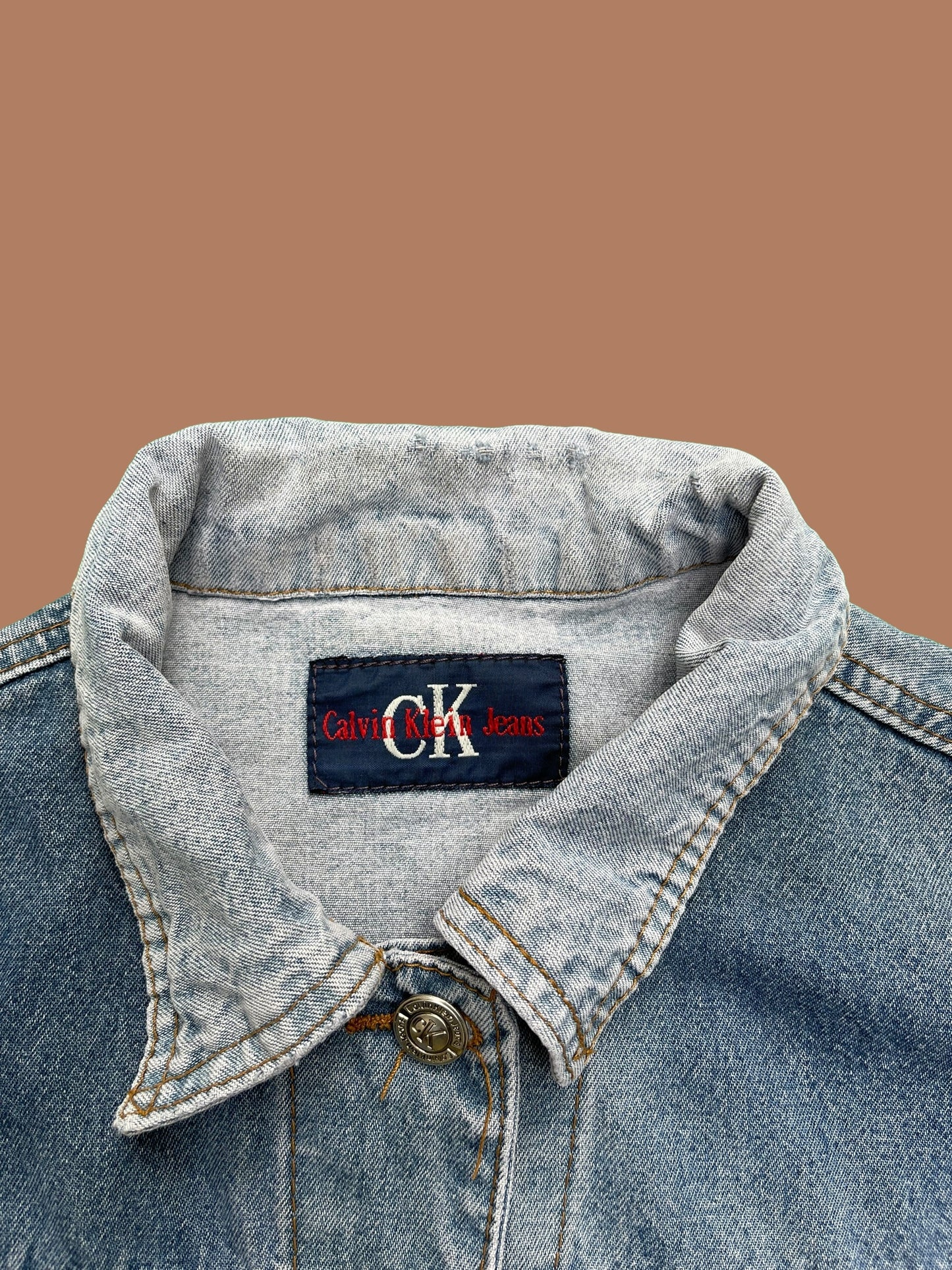 VINTAGE CK DENIM JACKET (S)