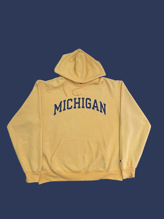 MICHIGAN CHAMPION HOODIE (L)