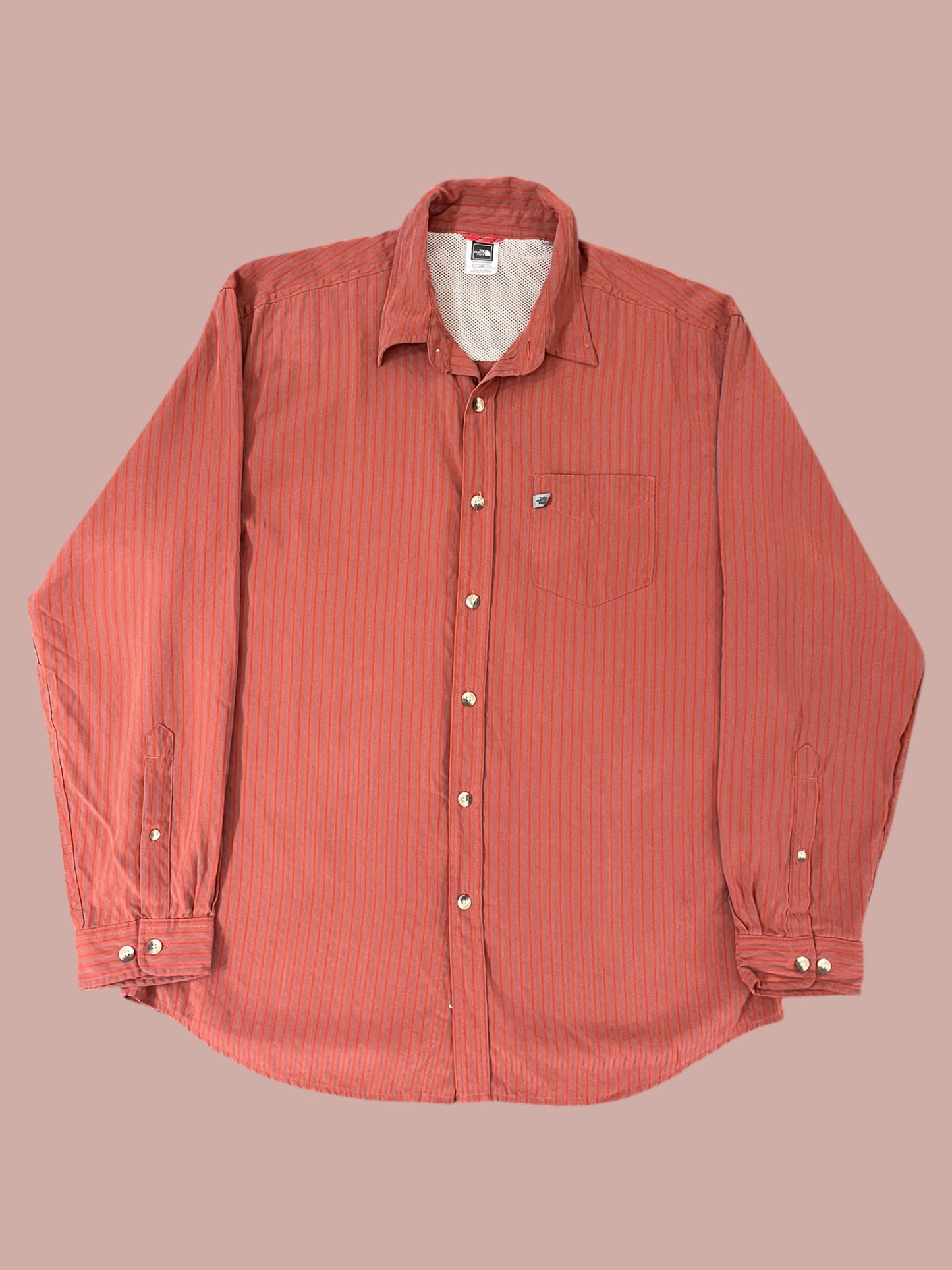 THE NORTH FACE LONG SLEEVE POLO SHIRT (L TO XL)