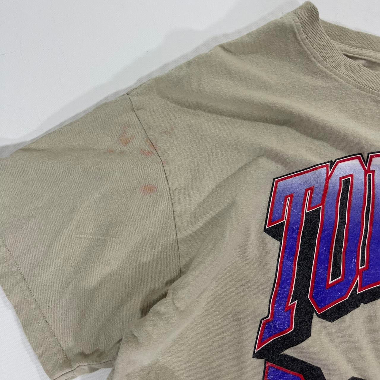 CROPPED NBA TORONTO RAPTORS CREAM T-SHIRT (M)