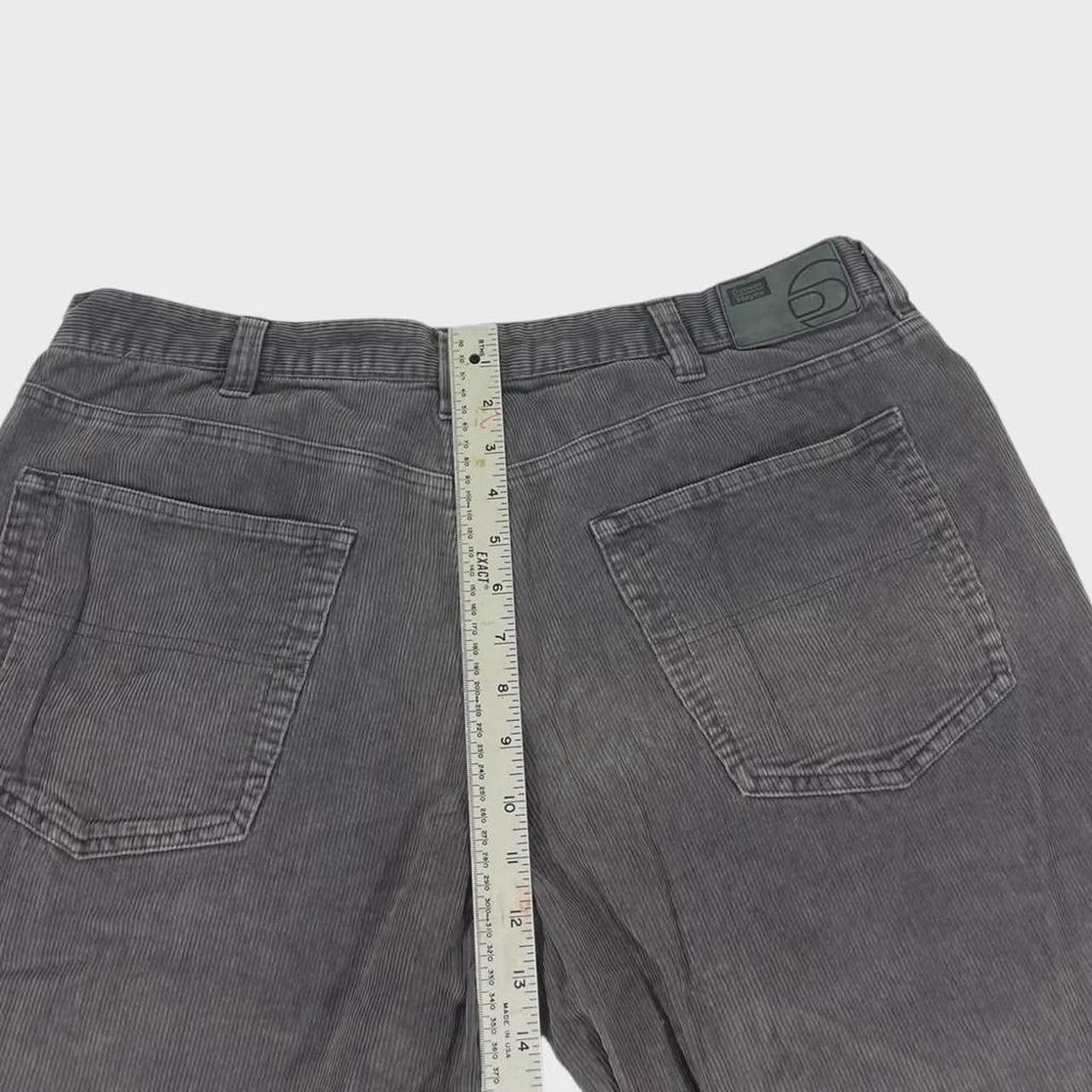 DENVER HAYES GREY CORDUROY PANTS (38)