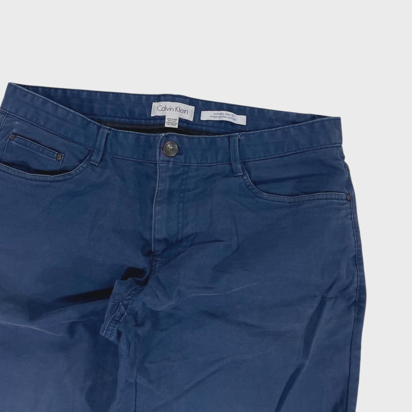 CALVIN KLEIN BLUE DENIM PANTS (34)