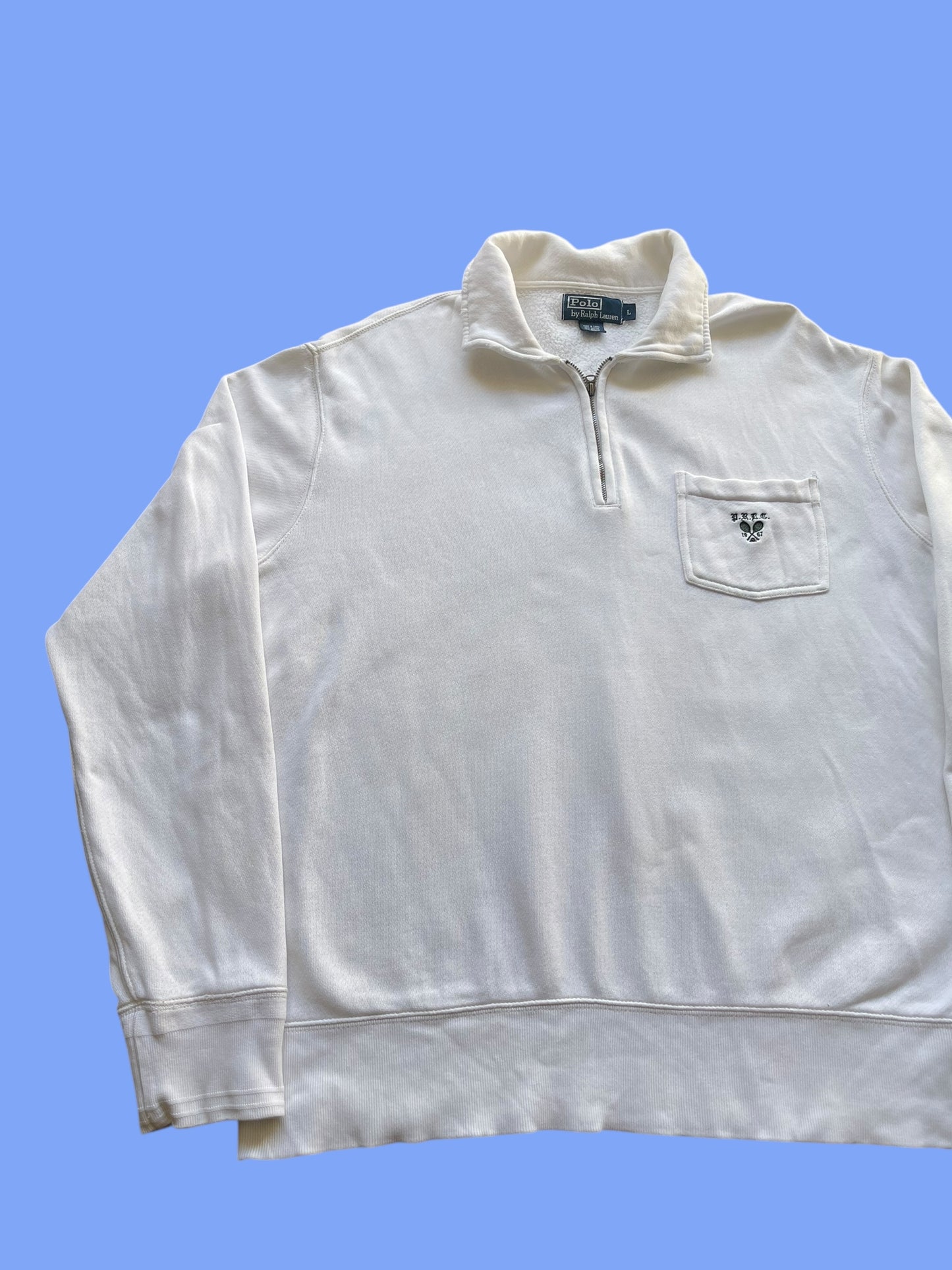 VINTAGE RALPH LAUREN QUARTERZIP (L)