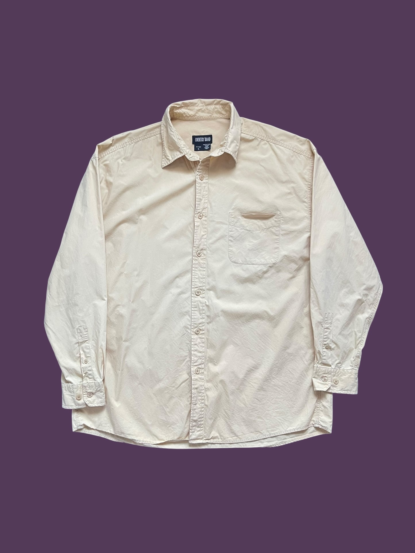 COUNTRY ROAD YELLOW POLO SHIRT (XL)