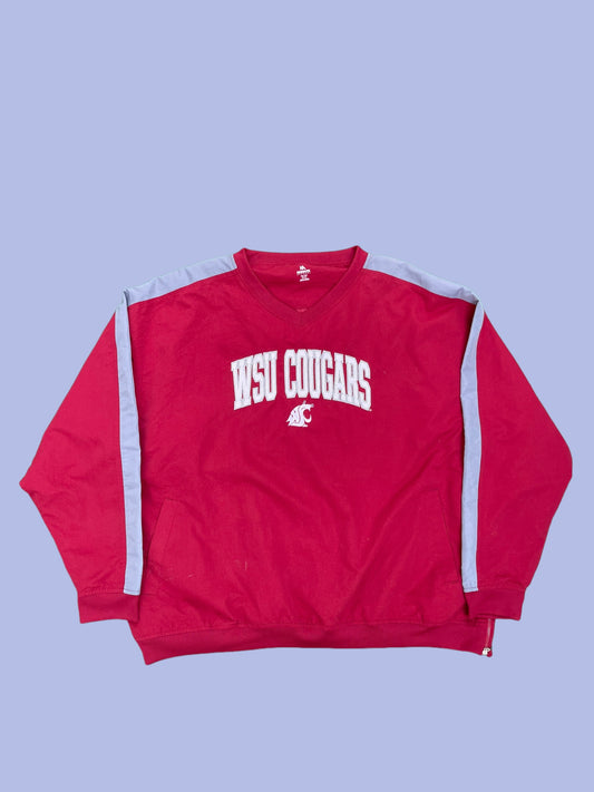 VINTAGE WSU PULLOVER (XXL)