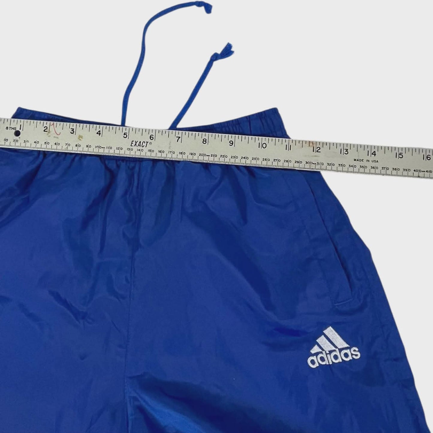 ADIDAS BLUE TRACKPANTS (S)