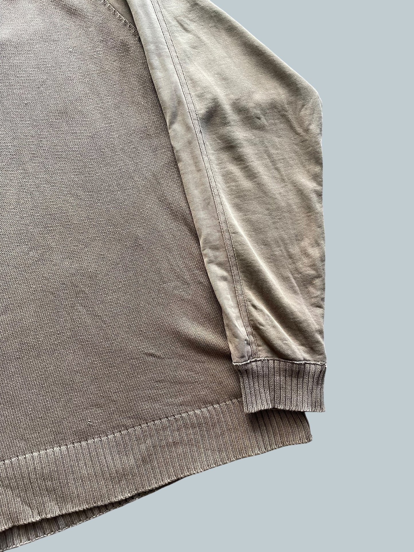 VINTAGE BACK BAY BROWN QUARTERZIP (L)